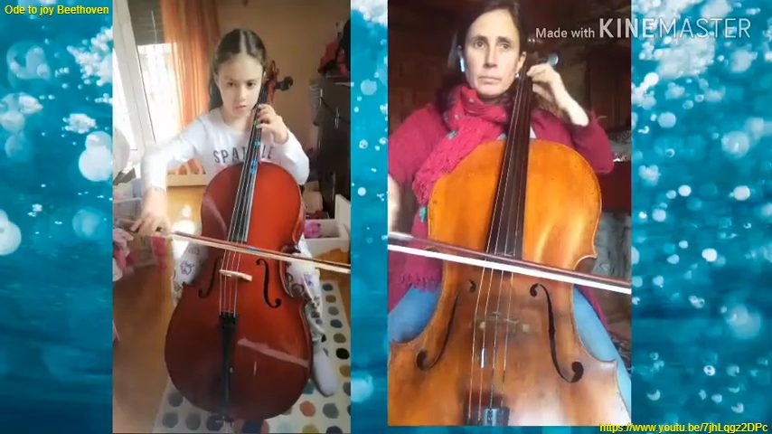 Cello Himno de la alegría